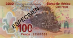 100 Pesos conmemorativo